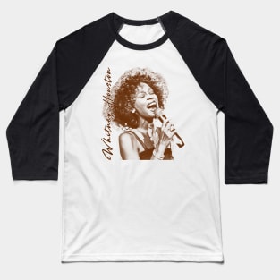 Whitney Houston Baseball T-Shirt